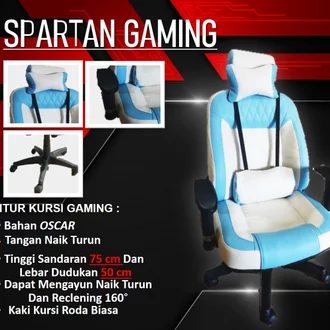 Detail Kursi Gaming Warna Putih Nomer 48