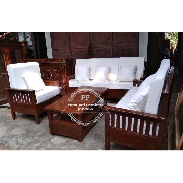 Detail Kursi Kayu Busa Minimalis Nomer 20