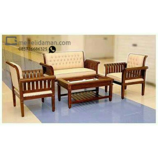 Detail Kursi Kayu Busa Minimalis Nomer 39