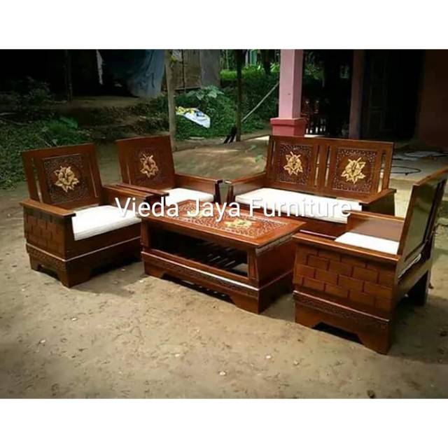 Detail Kursi Kayu Busa Minimalis Nomer 6