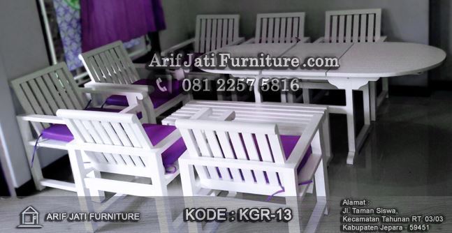 Detail Kursi Kayu Warna Putih Nomer 23