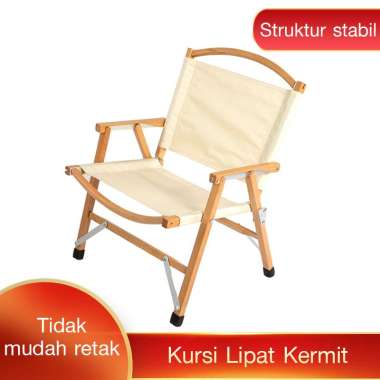 Detail Kursi Lipat Kayu Kain Nomer 51