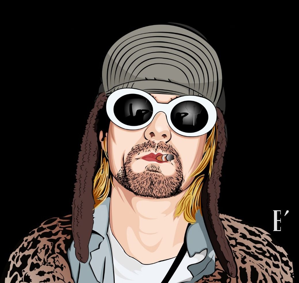 Kurt Cobain Animasi - KibrisPDR