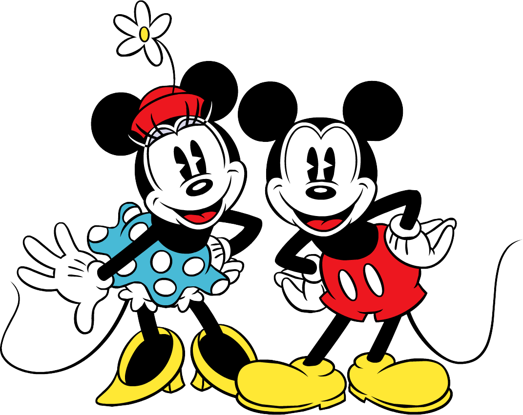 Detail Mickey Mouse And Minnie Mouse Clipart Nomer 21