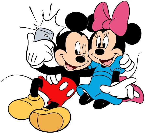 Detail Mickey Mouse And Minnie Mouse Clipart Nomer 3
