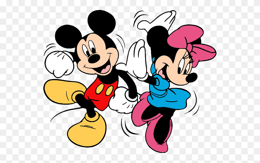 Detail Mickey Mouse And Minnie Mouse Clipart Nomer 4