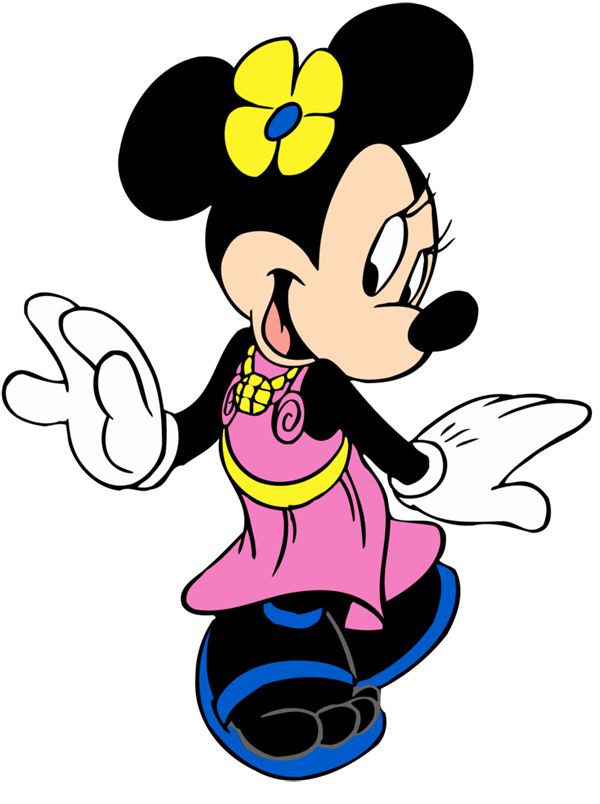 Detail Mickey Mouse And Minnie Mouse Clipart Nomer 45