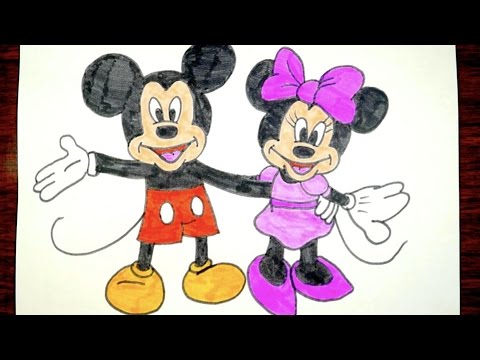 Detail Mickey Mouse And Minnie Mouse Picture Nomer 45