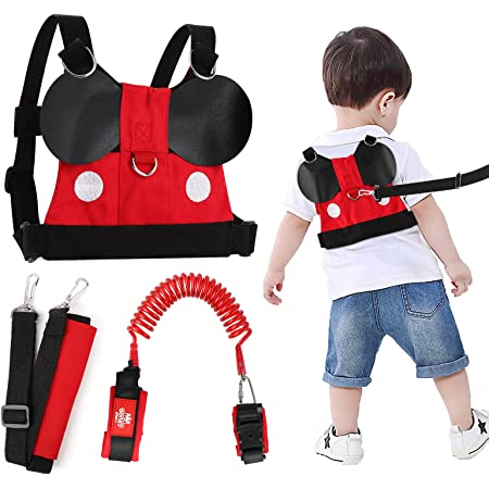 Detail Mickey Mouse Backpack Leash Nomer 2