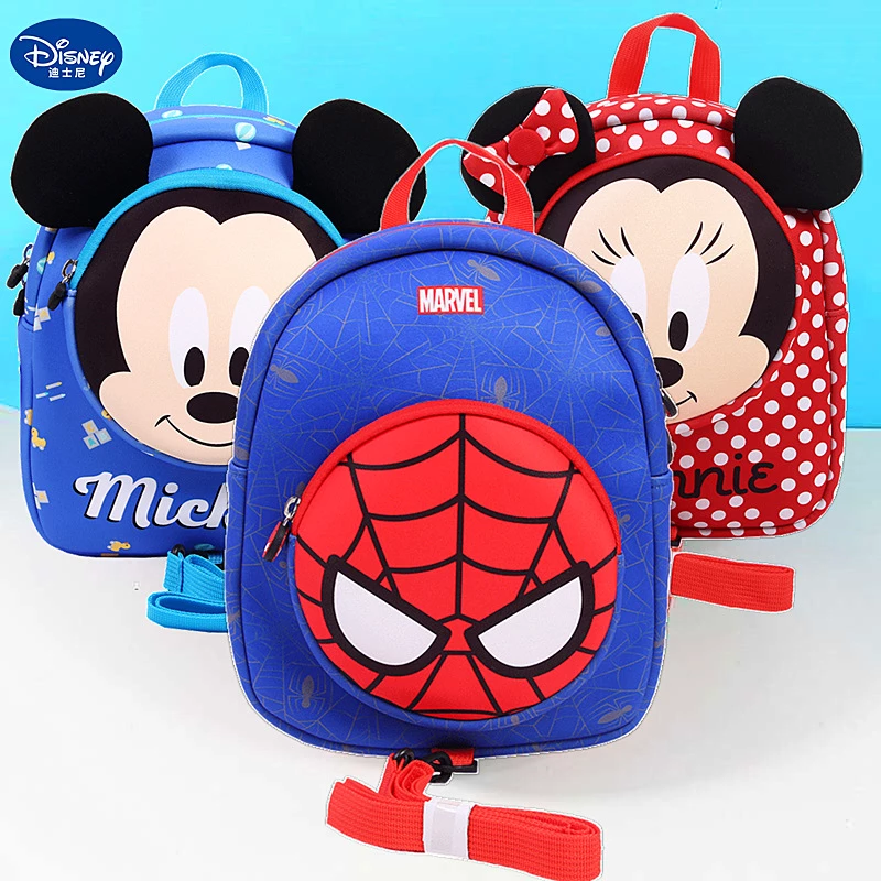 Detail Mickey Mouse Backpack Leash Nomer 36