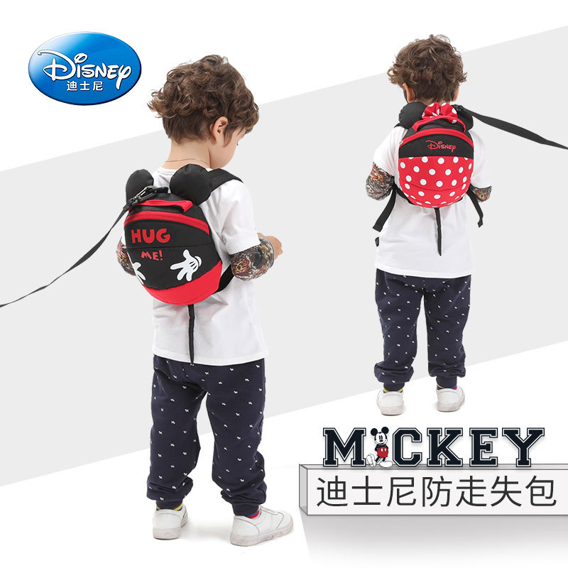 Detail Mickey Mouse Backpack Leash Nomer 7
