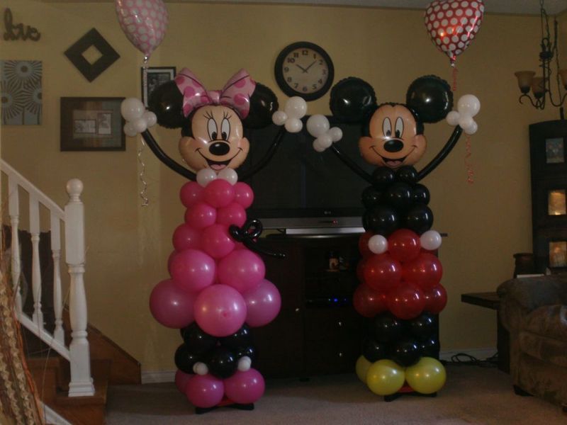 Detail Mickey Mouse Balloon Columns Nomer 22