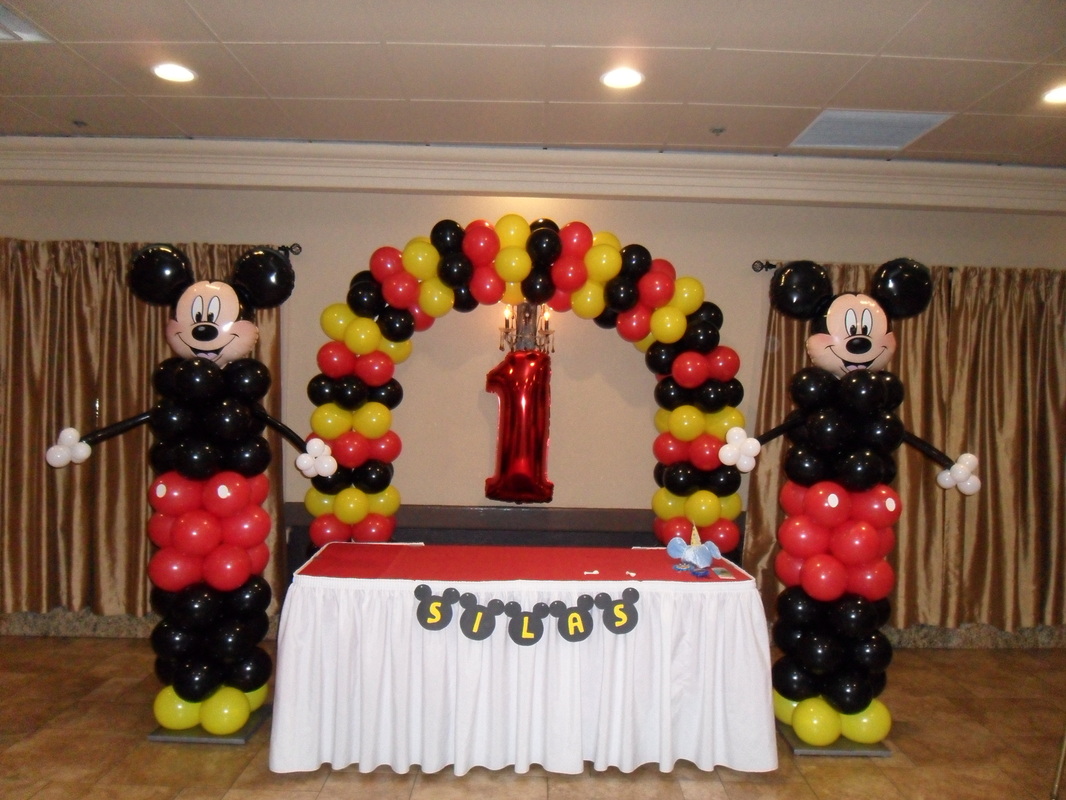 Detail Mickey Mouse Balloon Columns Nomer 24