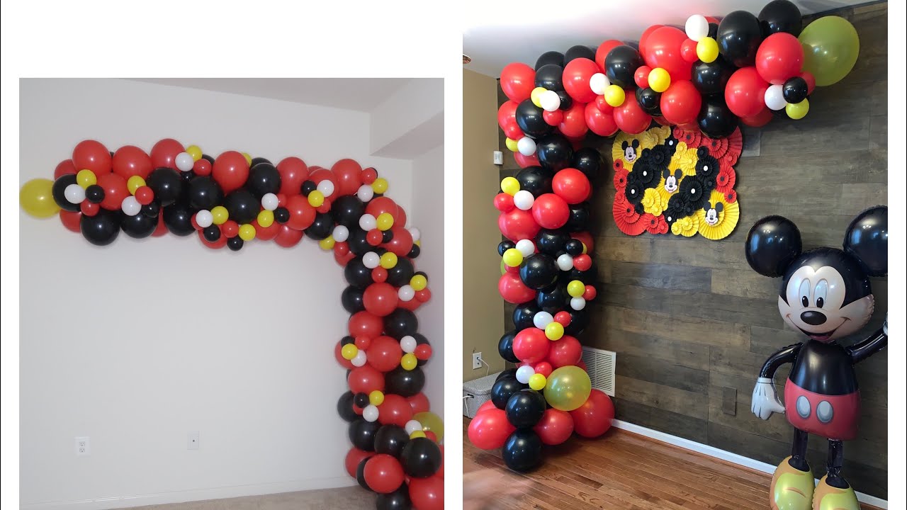 Detail Mickey Mouse Balloon Columns Nomer 25