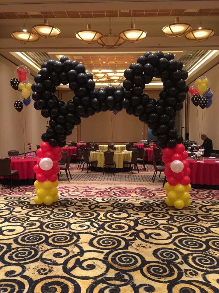 Detail Mickey Mouse Balloon Columns Nomer 28