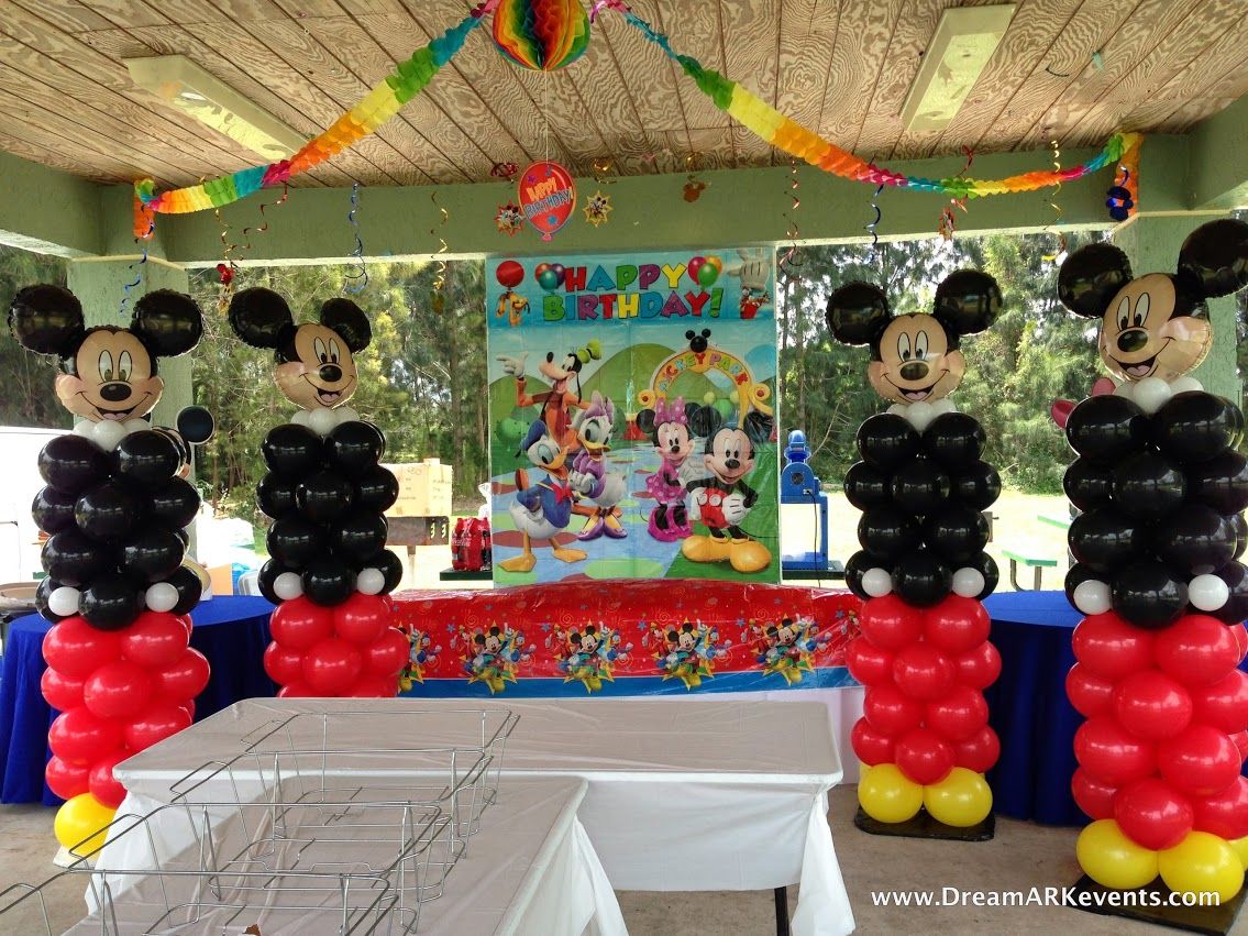 Detail Mickey Mouse Balloon Columns Nomer 41