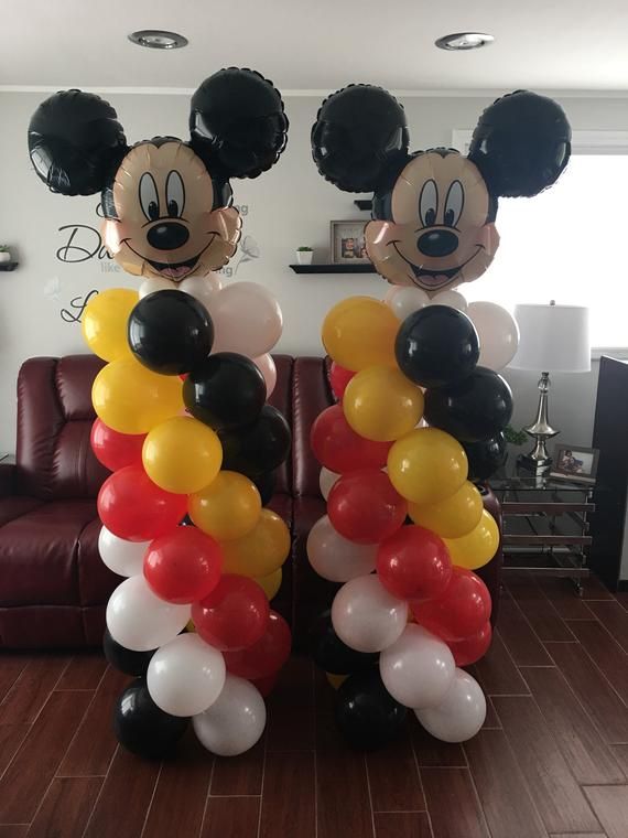 Detail Mickey Mouse Balloon Columns Nomer 7