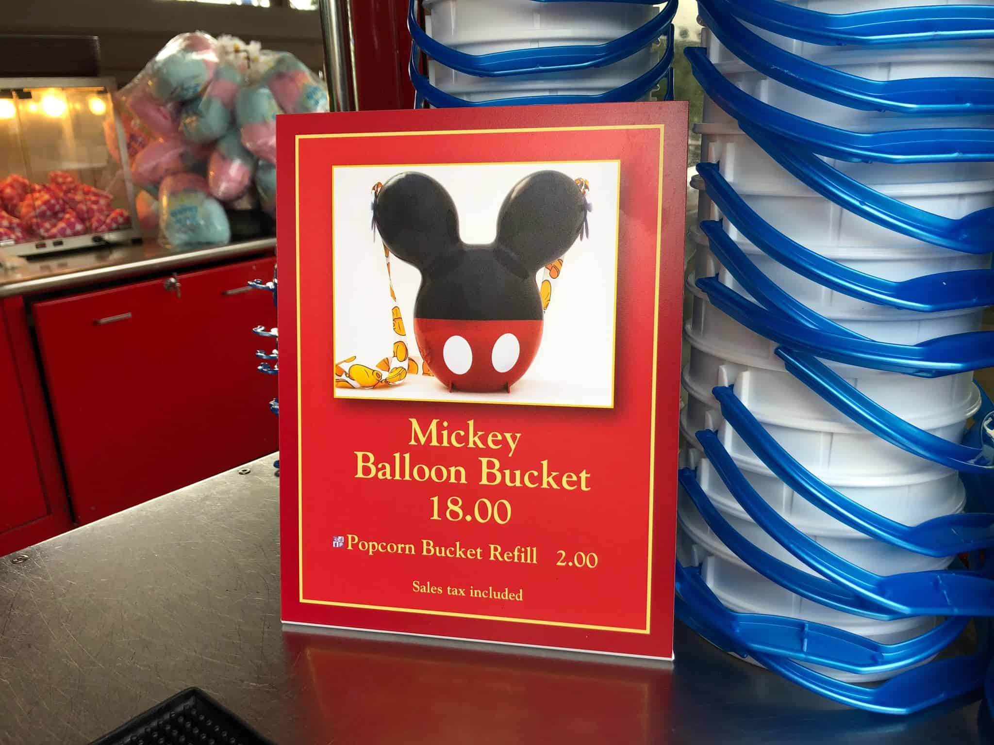 Detail Mickey Mouse Balloon Popcorn Bucket Nomer 22