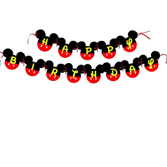 Detail Mickey Mouse Banner Png Nomer 17