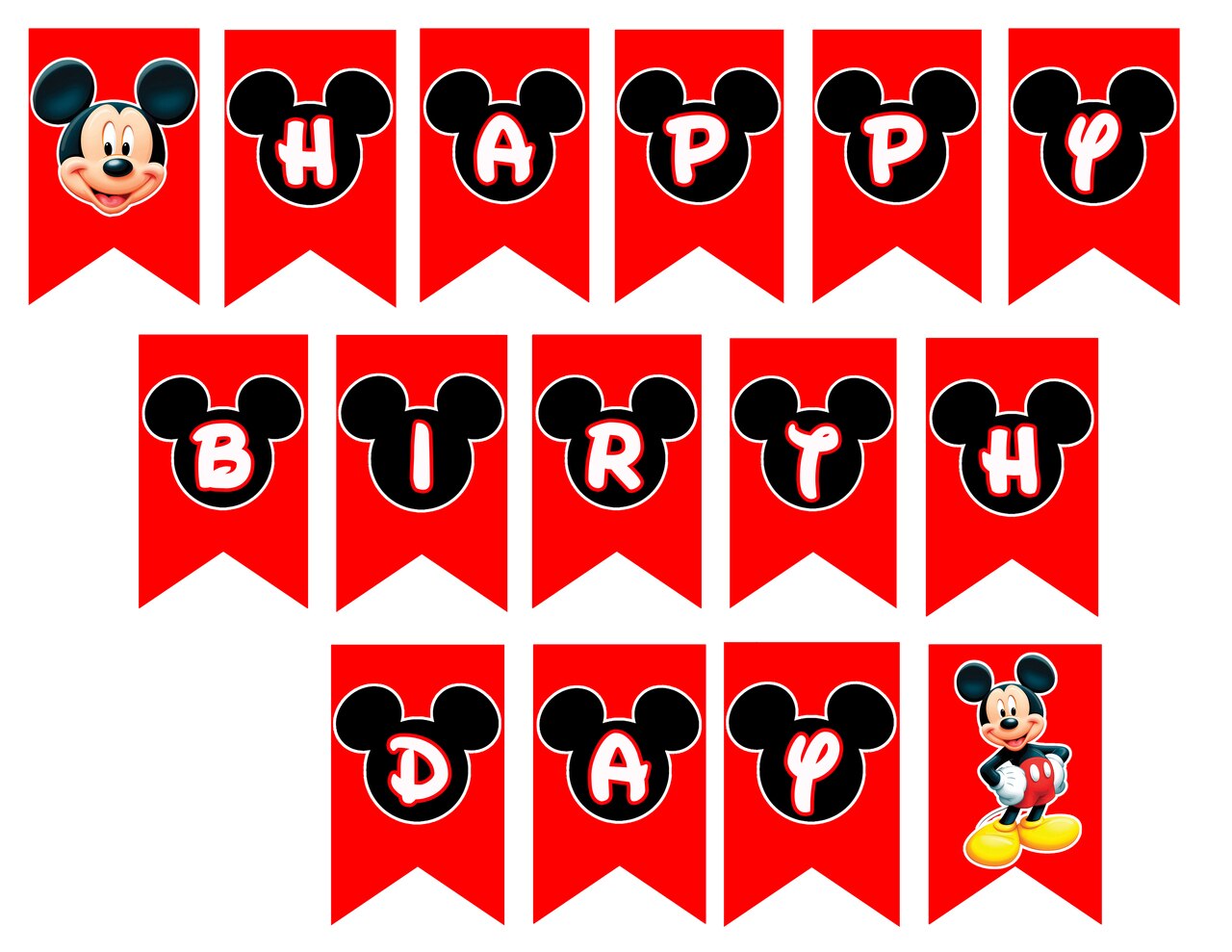 Detail Mickey Mouse Banner Png Nomer 19