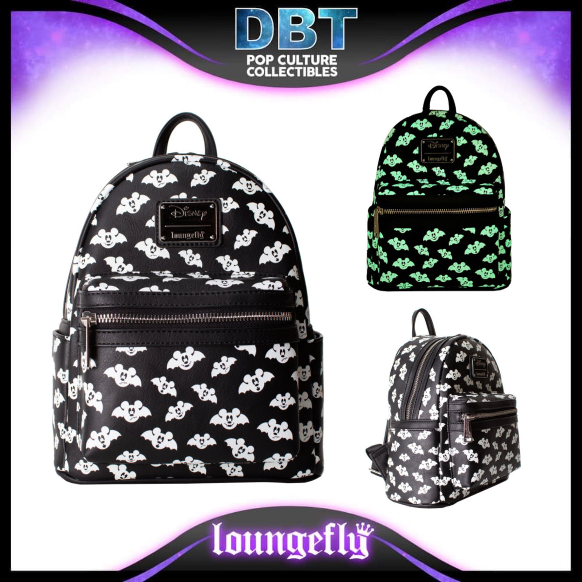 Detail Mickey Mouse Bat Backpack Nomer 18