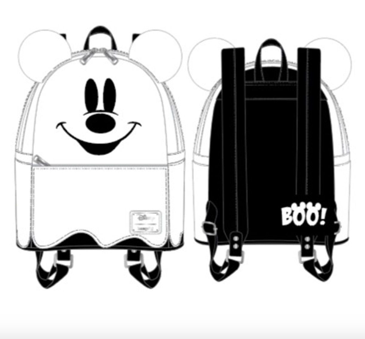 Detail Mickey Mouse Bat Backpack Nomer 40