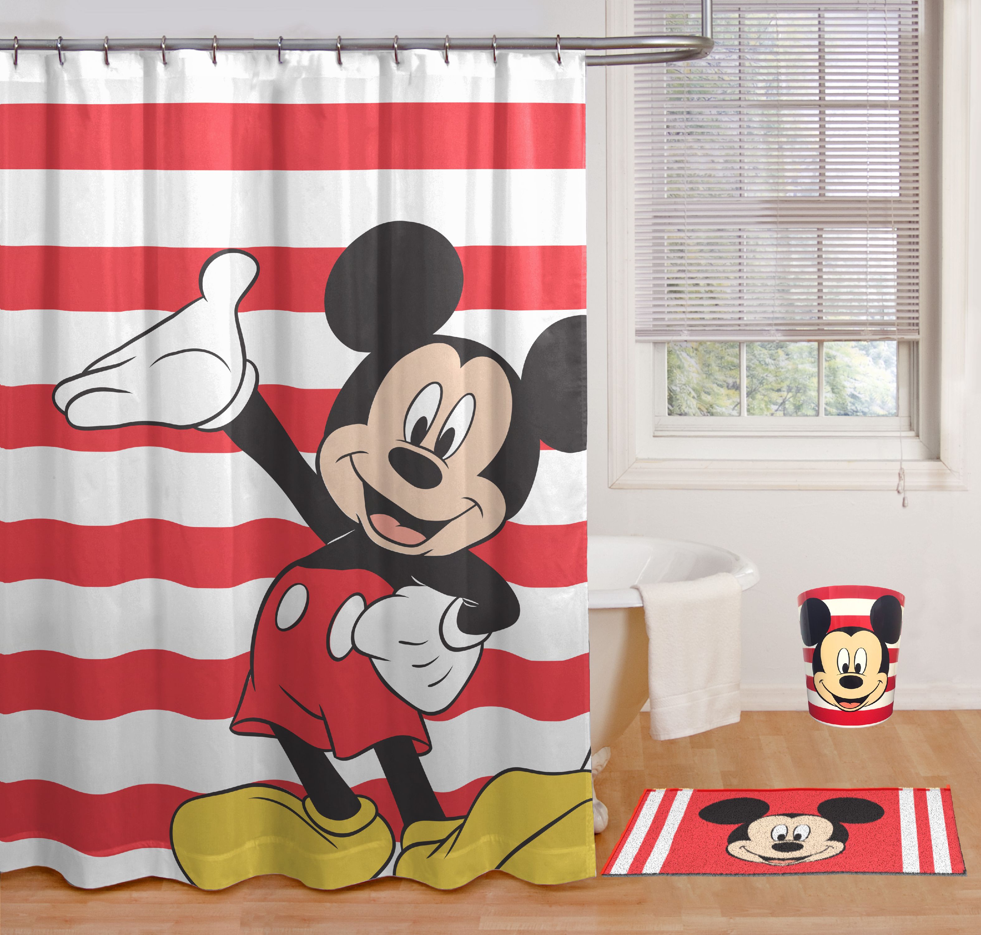 Detail Mickey Mouse Bathroom Trash Can Nomer 39