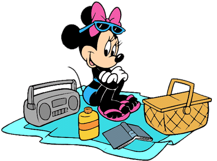 Detail Mickey Mouse Beach Clipart Nomer 10