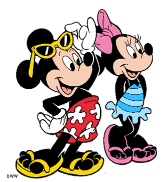 Detail Mickey Mouse Beach Clipart Nomer 46