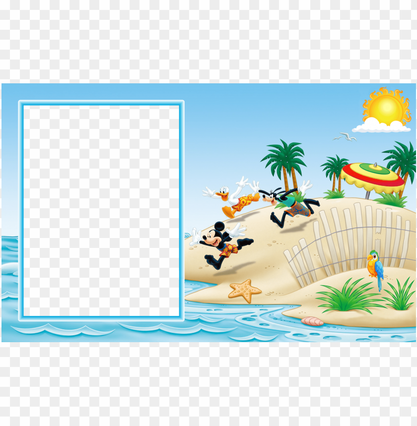 Detail Mickey Mouse Beach Clipart Nomer 47
