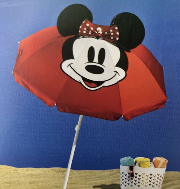 Detail Mickey Mouse Beach Umbrella With Ears Nomer 2