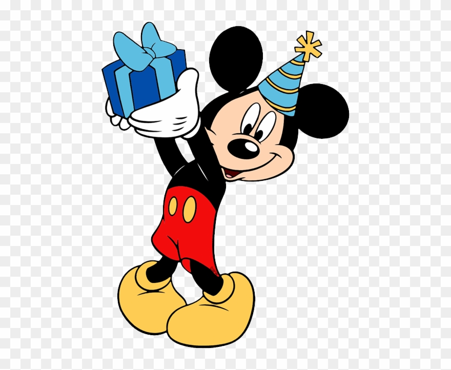 Detail Mickey Mouse Birthday Clipart Nomer 10