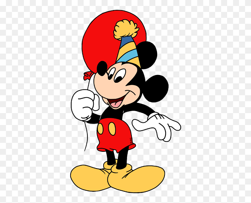 Detail Mickey Mouse Birthday Clipart Nomer 13