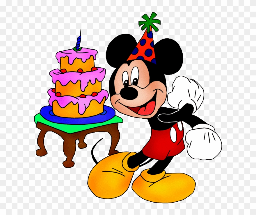 Detail Mickey Mouse Birthday Clipart Nomer 14