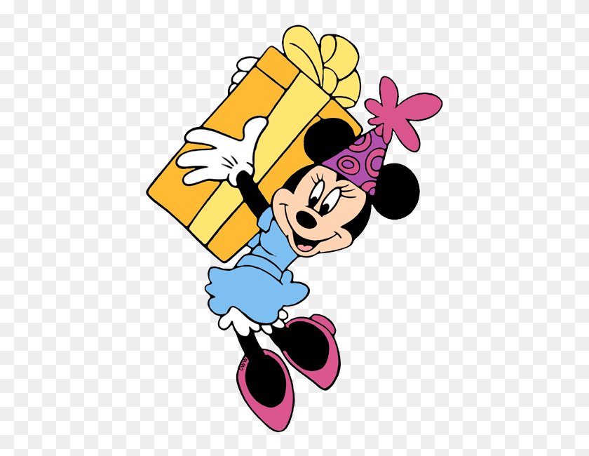 Detail Mickey Mouse Birthday Clipart Nomer 17