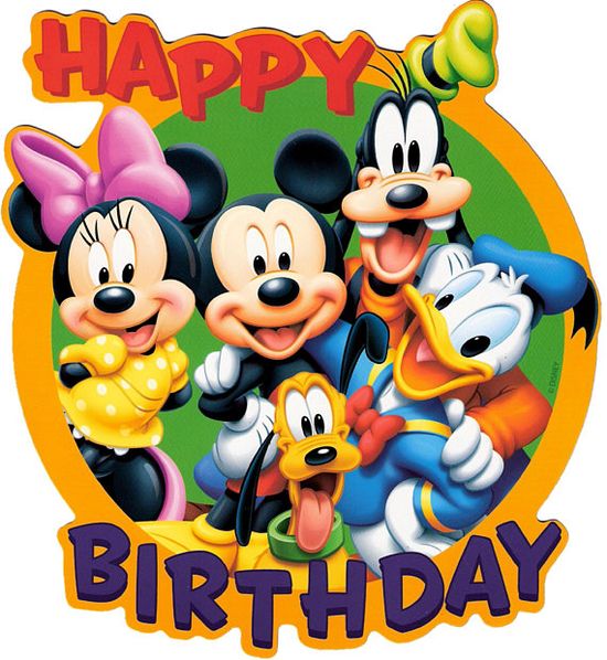 Detail Mickey Mouse Birthday Clipart Nomer 24