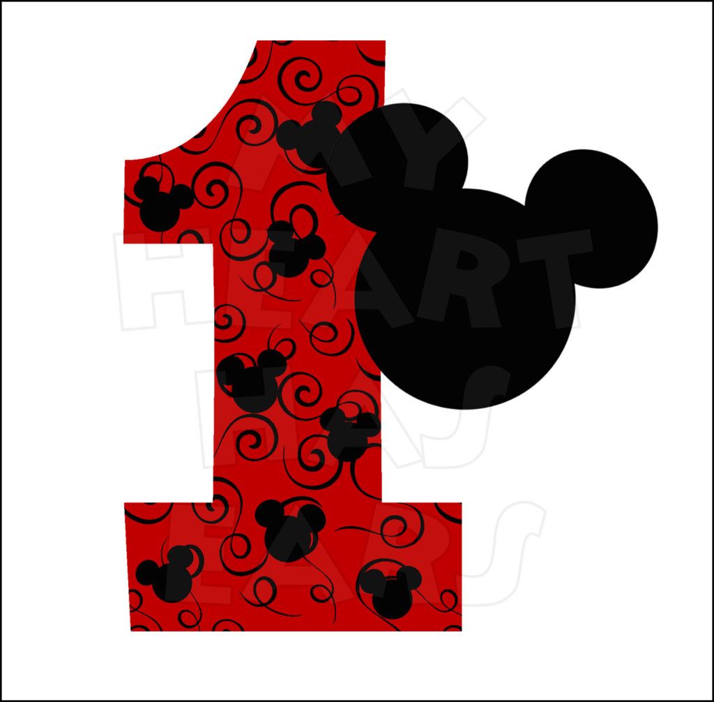 Detail Mickey Mouse Birthday Clipart Nomer 31