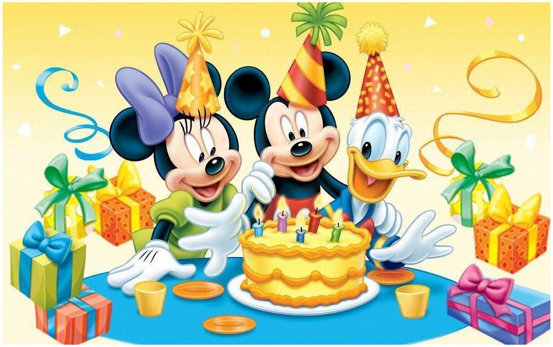 Detail Mickey Mouse Birthday Pics Nomer 15