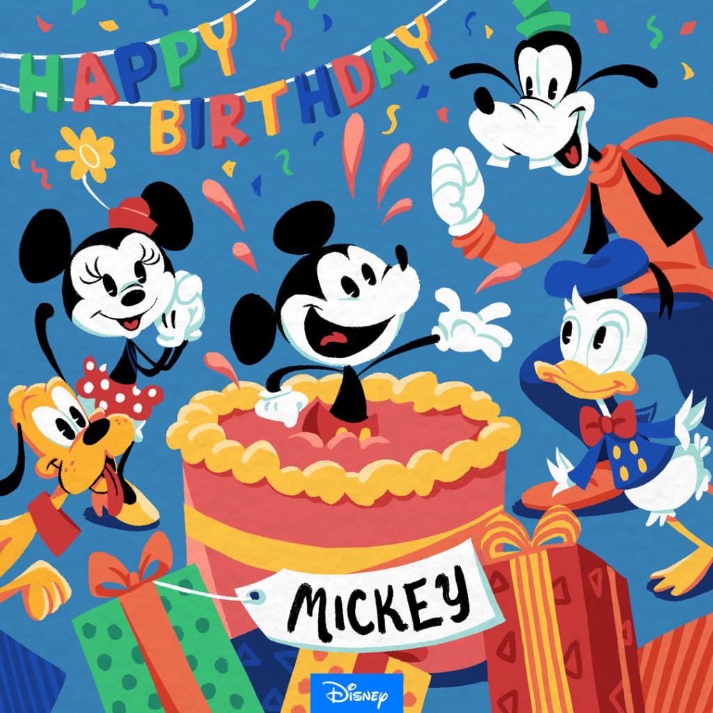 Detail Mickey Mouse Birthday Pics Nomer 24