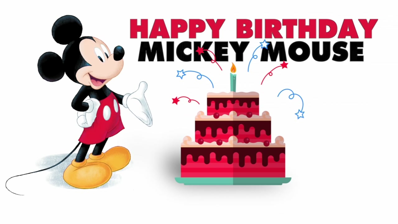 Detail Mickey Mouse Birthday Pics Nomer 26