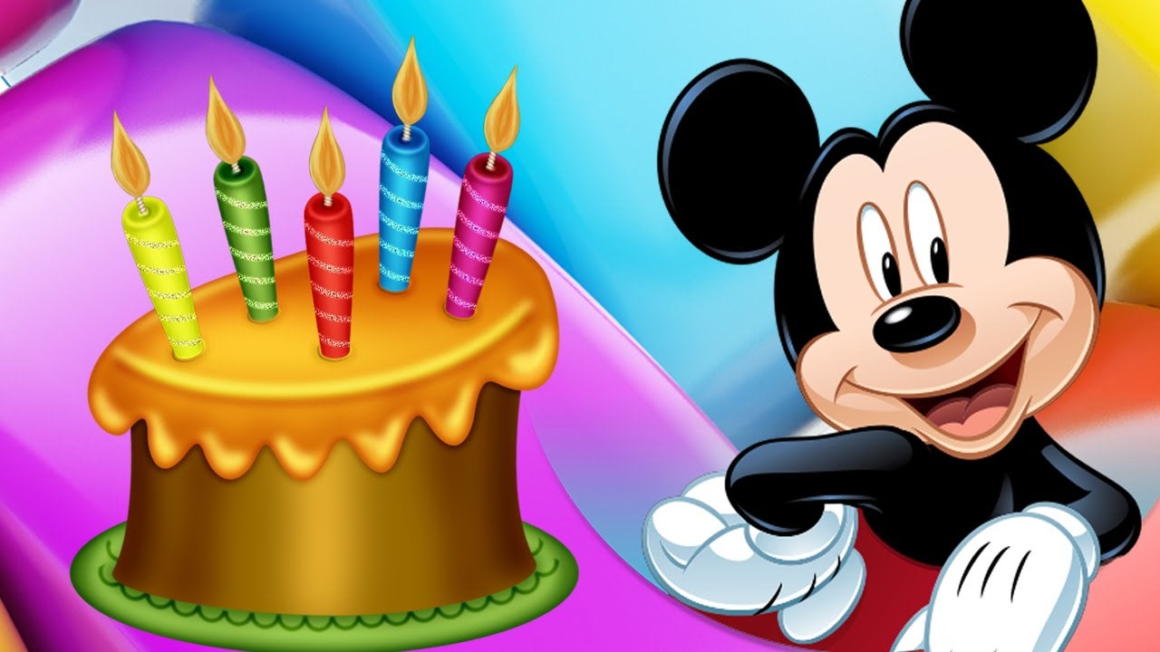 Detail Mickey Mouse Birthday Pics Nomer 39