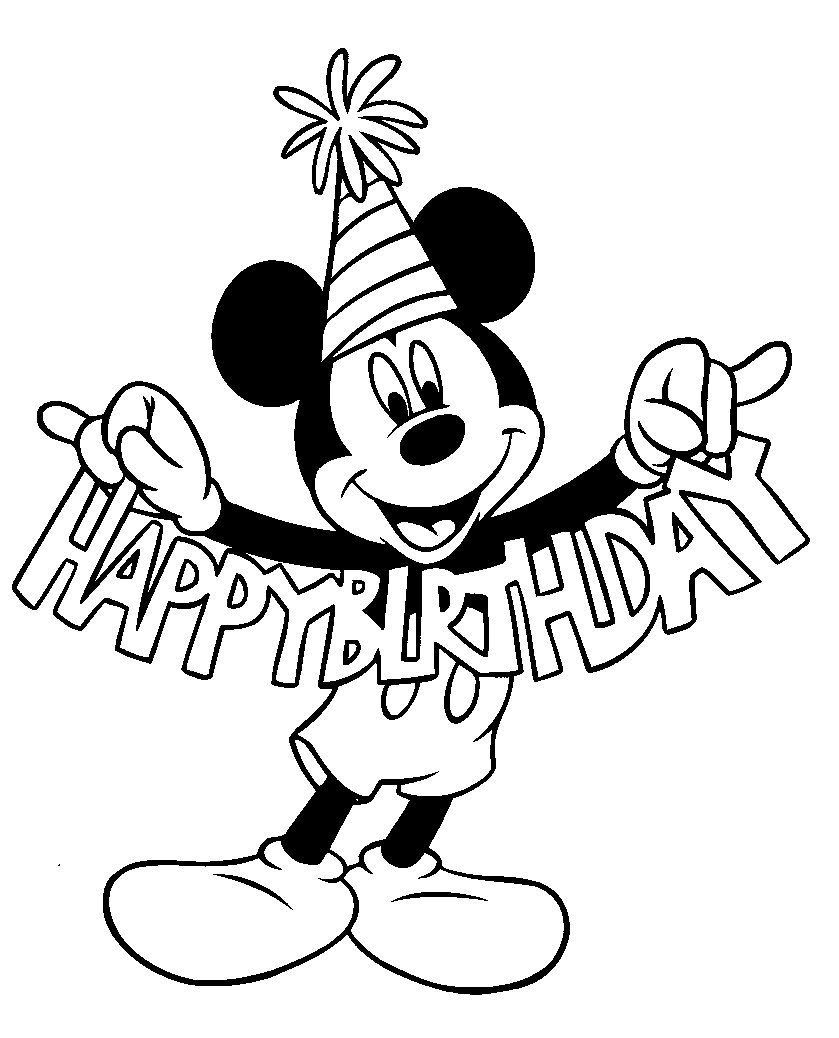 Detail Mickey Mouse Birthday Pics Nomer 44