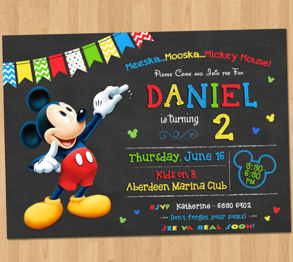 Detail Mickey Mouse Birthday Pics Nomer 46