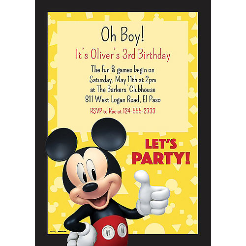 Detail Mickey Mouse Birthday Picture Nomer 38