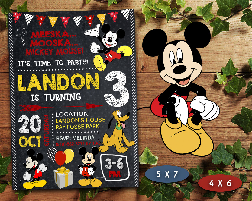 Detail Mickey Mouse Birthday Pictures Nomer 32
