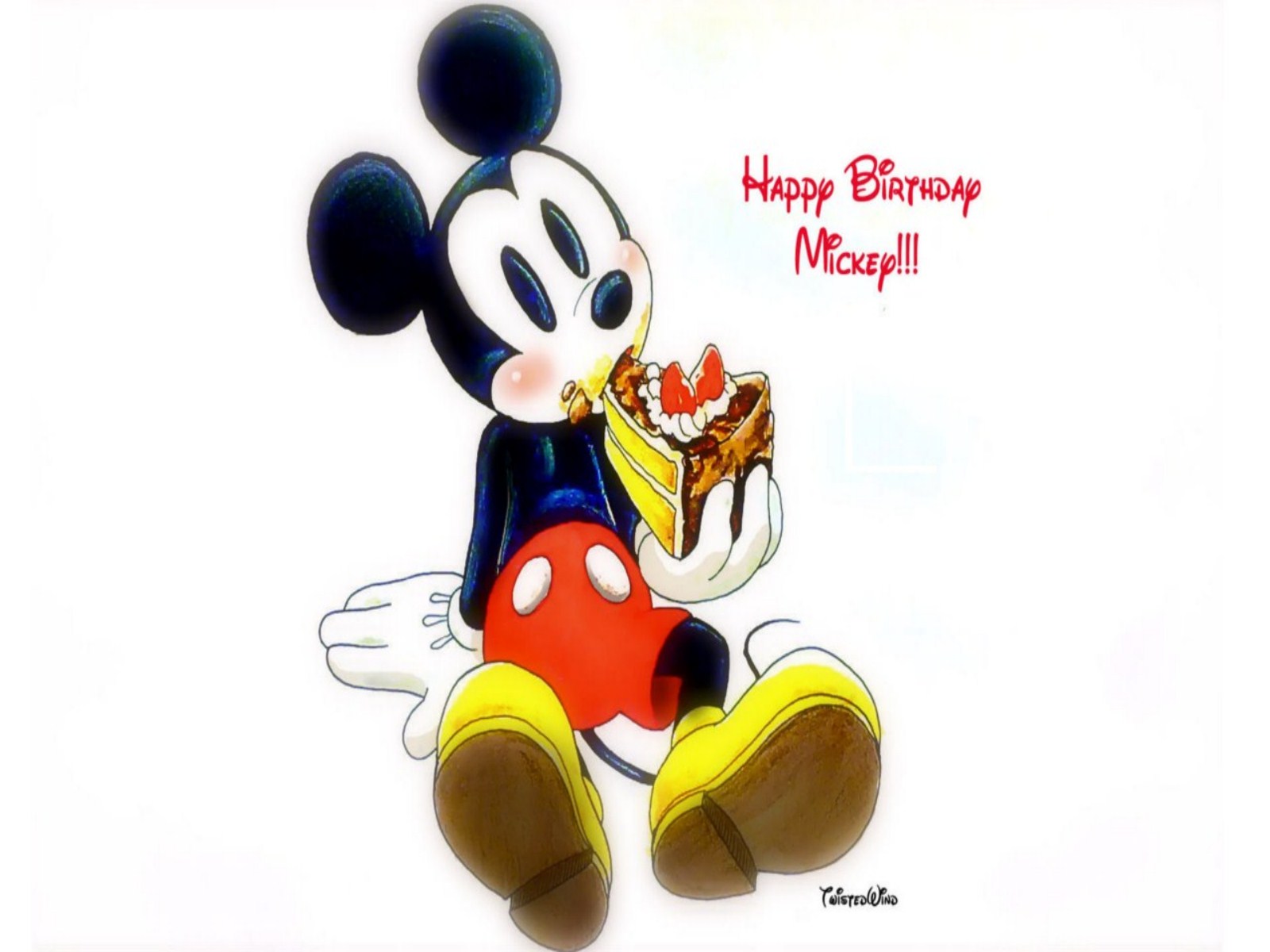 Detail Mickey Mouse Birthday Wallpaper Nomer 29