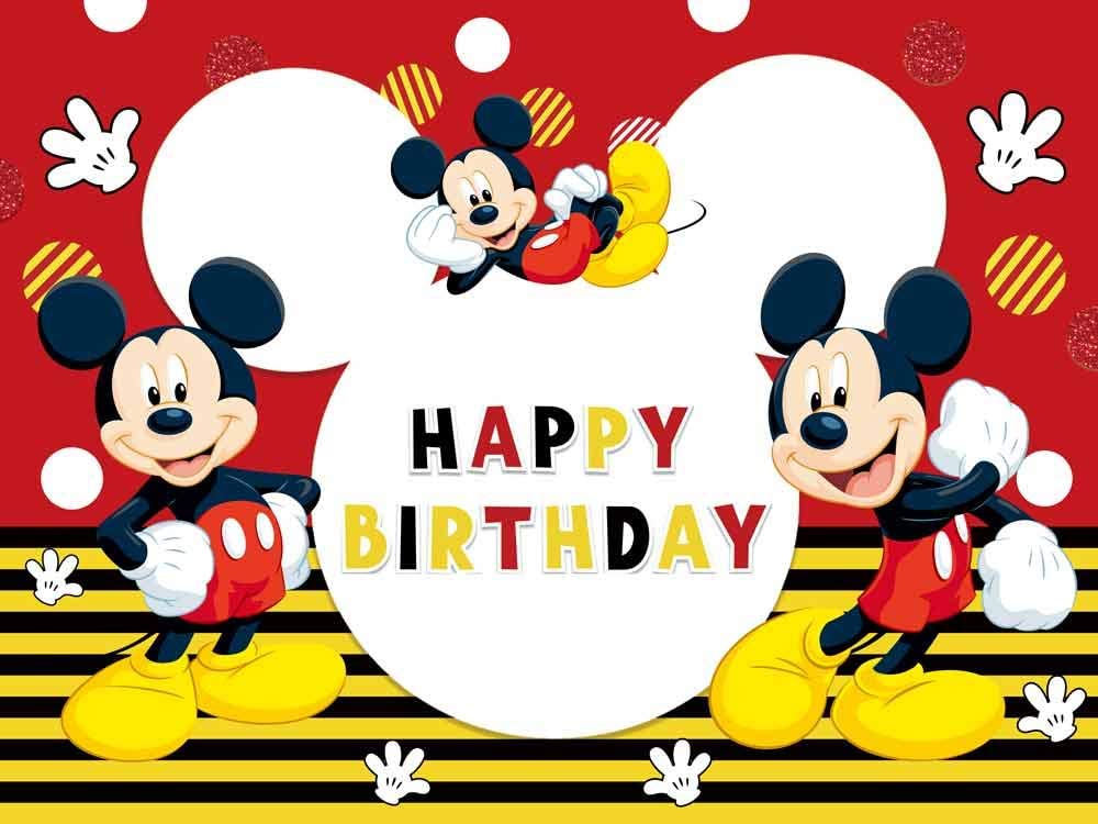 Detail Mickey Mouse Birthday Wallpaper Nomer 33