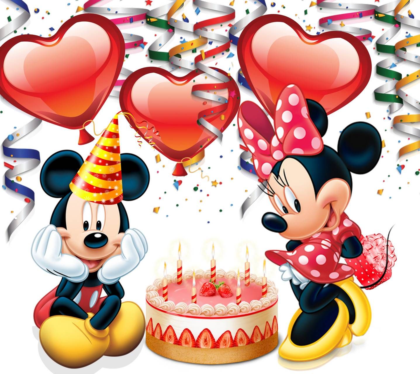 Detail Mickey Mouse Birthday Wallpaper Nomer 9