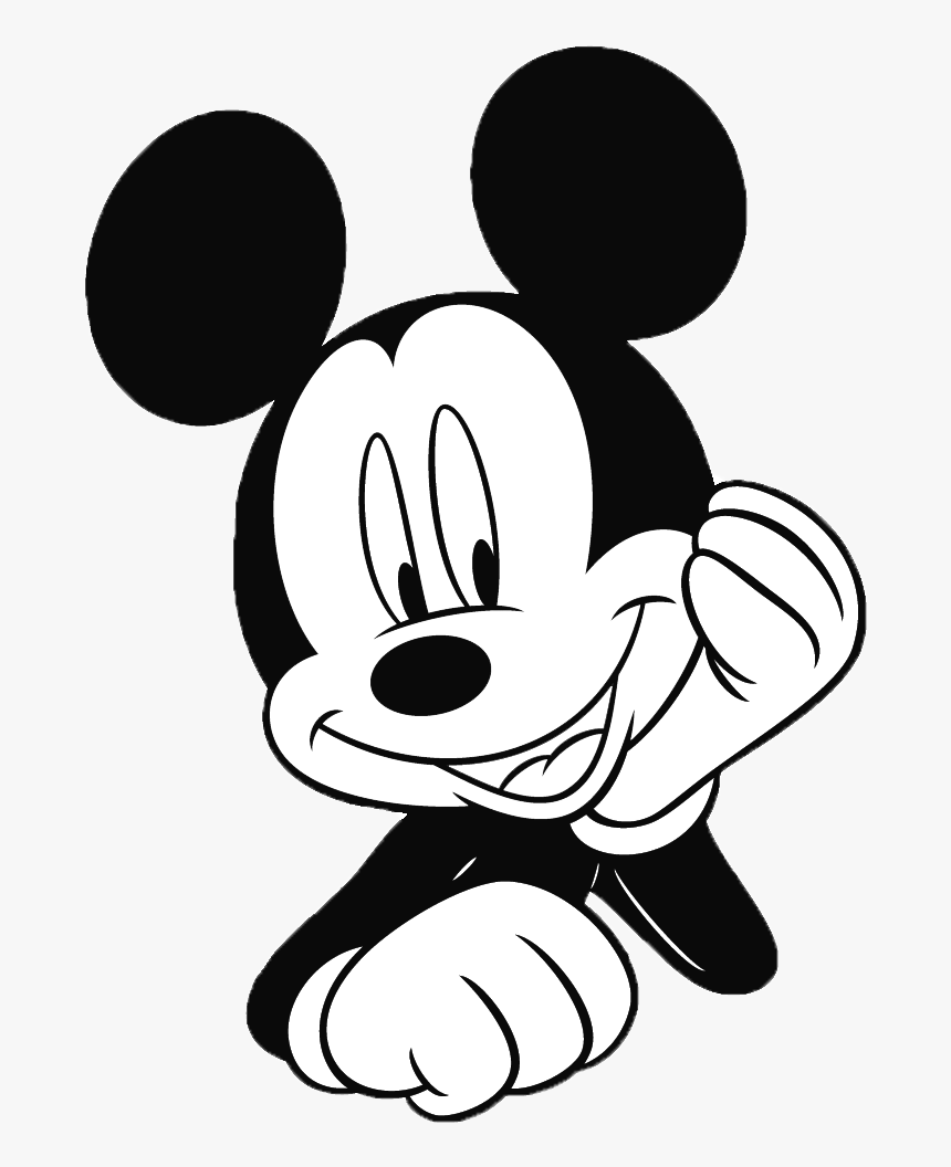 Detail Mickey Mouse Black And White Png Nomer 9