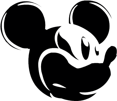 Detail Mickey Mouse Black And White Png Nomer 29